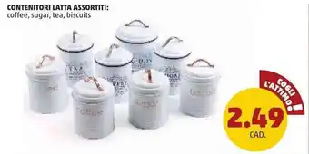 PENNY Contenitori Latta Assortiti offerta