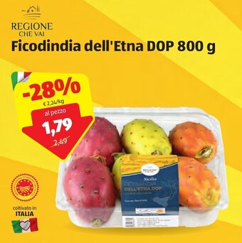 ALDI Ficodindia dell'Etna DOP 800g offerta