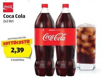 ALDI Coca Cola 2x2 litri offerta