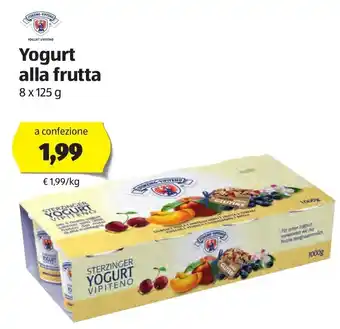 ALDI Yogurt alla frutta 8x125g offerta