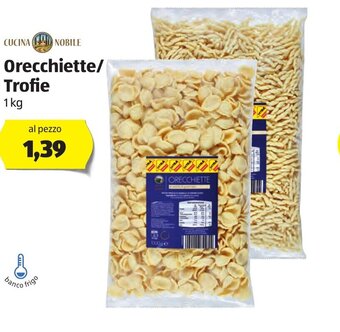 ALDI Orecchiette/Trofie 1kg offerta