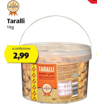 ALDI La Cesta Taralli 1kg offerta