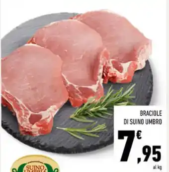 Conad BRACIOLE DI SUINO UMBRO offerta