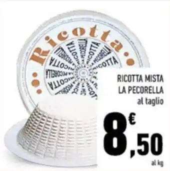 Conad RICOTTA MISTA LA PECORELLA offerta