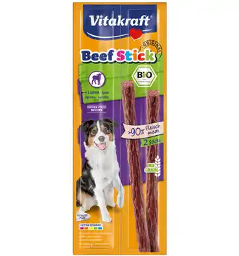 Eurobrico Bio beef stick agnello 2 pezzi - vitakraft offerta
