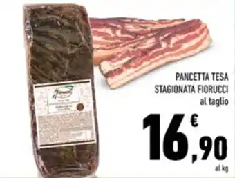 Conad PANCETTA TESA STAGIONATA FIORUCCI offerta