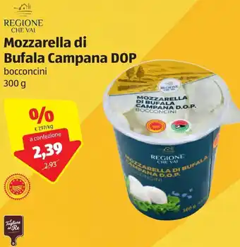 ALDI Mozzarella Di Bufala Campana Dop 300g offerta