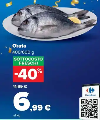 Carrefour Orata 400/600 g offerta