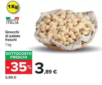 Carrefour Gnocchi di patate freschi 1 kg offerta