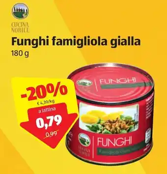 ALDI Funghi famiglioli gialla 180g offerta