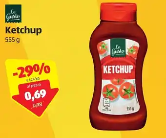 ALDI Le Gusto Ketchup 555g offerta