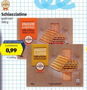 La Cesta Schiacciatine 300g