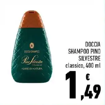 Conad Superstore DOCCIA SHAMPOO PINO SILVESTRE classico, 400 ml offerta