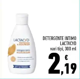 Conad Superstore DETERGENTE INTIMO LACTACYD vari tipi, 300 ml offerta