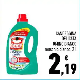 Conad Superstore CANDEGGINA DELICATA OMINO BIANCO muschio bianco, 2 l offerta