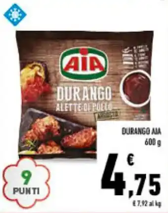 Conad DURANGO AIA 600 g offerta