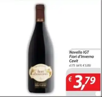 Novello IGT Fiori d'Inverno Cavit cl.75