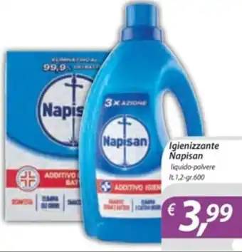 Igienizzante Napisan liquido-polvere It 1,2-gr.600
