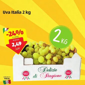 ALDI Uva Italia 2kg offerta