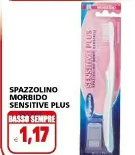 Spazzolino Morbido Sensitive Plus