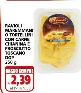 Il Gigante Valentini - Tortellini Con Carne Chianina E Prosciutto Toscano DOP 250 G(ml) offerta