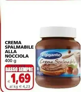 Il Gigante Il Gigante - Crema Spalmabile 400 G(ml) offerta