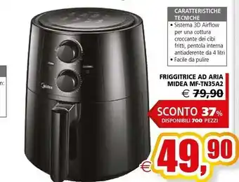 Il Gigante Midea MF-TN35A2 Friggitrice Ad Aria offerta