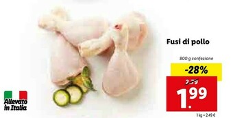 Lidl Lidl Fusi Di Pollo offerta