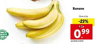 Lidl Lidl Banane offerta