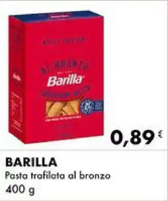 Iper Tosano BARILLA Pasta trafilata al bronzo 400 g offerta
