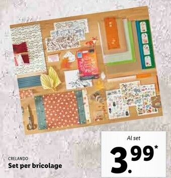 Lidl Set Per Bricolage offerta