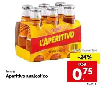 Lidl Freeway Aperitivo Analcolico offerta