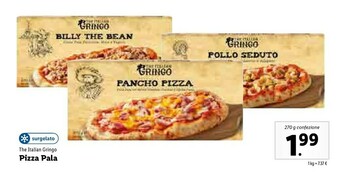 Lidl The italian gringo Pizza Pala offerta