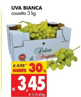 Tigros Uva Bianca offerta