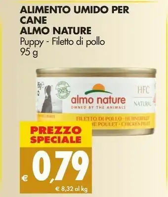 Tigros Almo Nature Alimento Umido Per Cane offerta
