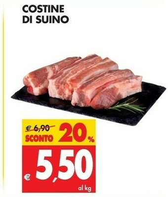 Tigros Costine Di Suino offerta