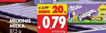 Tigros Milka Milkinis offerta