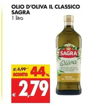 Tigros Sagra Olio Extra Vergine Di Oliva Il Classico offerta