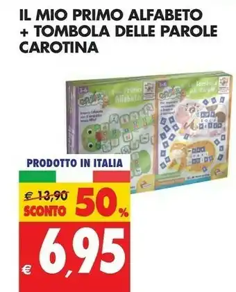 Carotina Il Mio Primo Alfabeto + Tombola Delle Parole