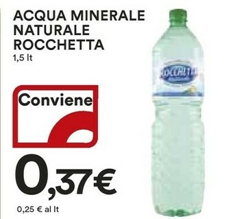 Coop Rocchetta Acqua offerta