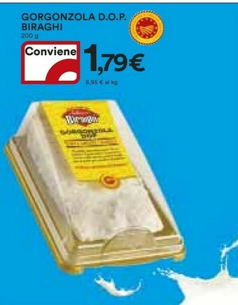 Coop Biraghi Gorgonzola offerta