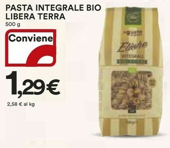 Coop Libera terra Pasta di semola offerta