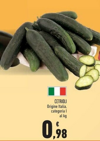 Conad Superstore Cetrioli offerta