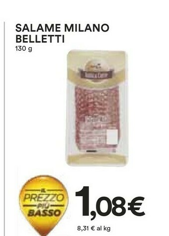 Coop Salame milano offerta