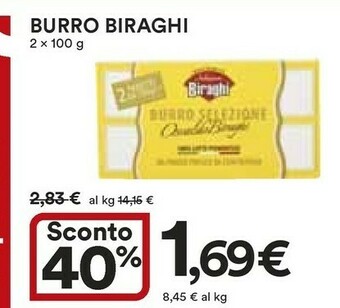 Coop Biraghi Burro offerta
