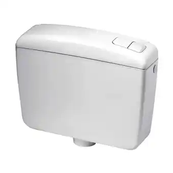 Bricofer Idrostile cassetta wc super kariba duo zaino 6/9 litri, tubo ø 40, dim offerta