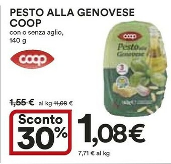 Coop Pesto offerta