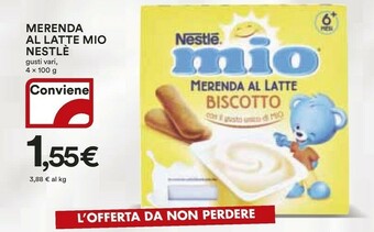 Coop Mio Merendine offerta