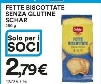 Coop Schar Alimenti senza glutine offerta