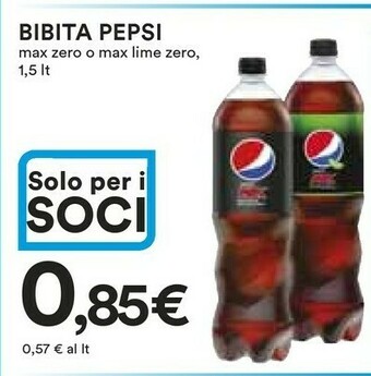 Coop Pepsi Bevande analcoliche offerta